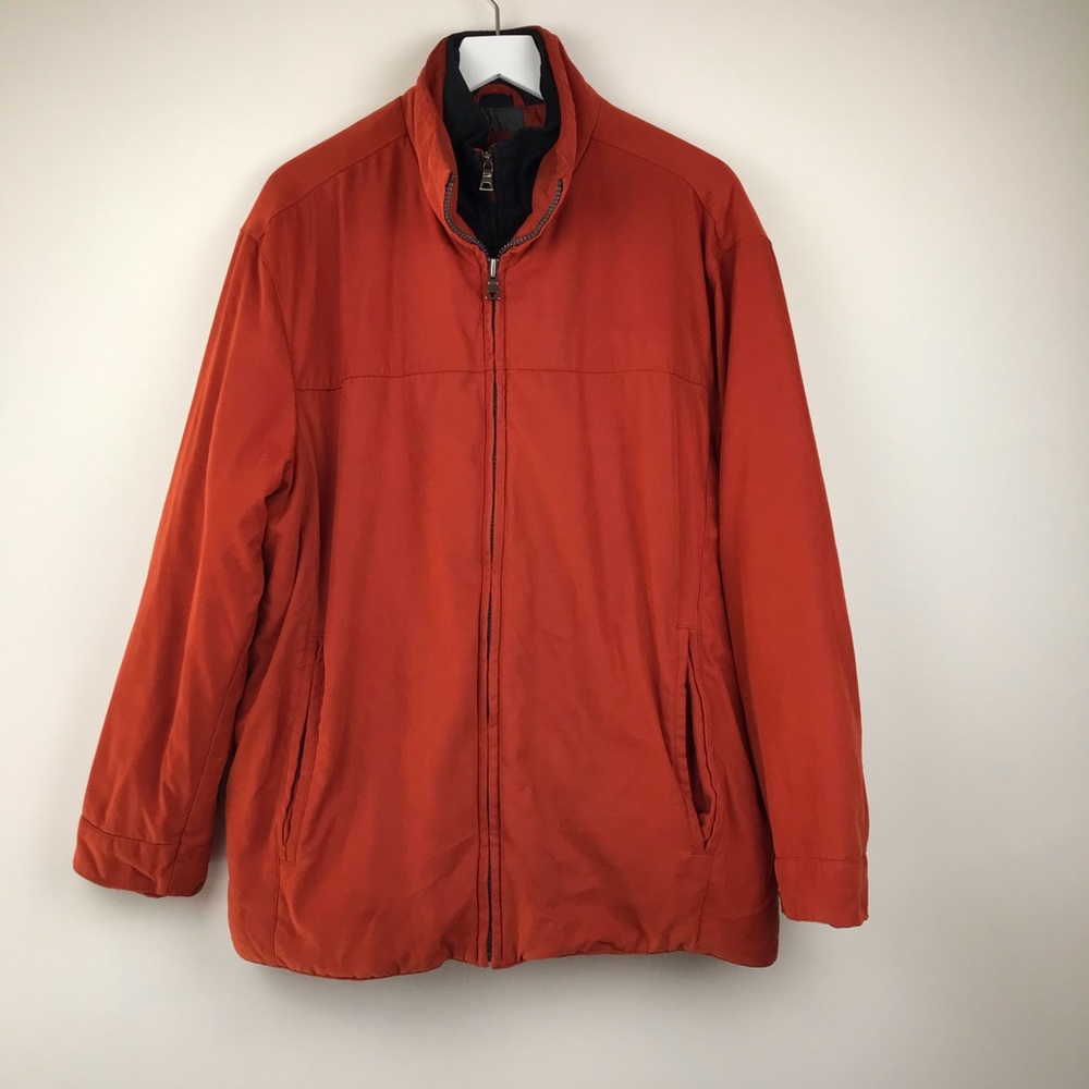 Marc New York Orange Double Layered Winter Jacket